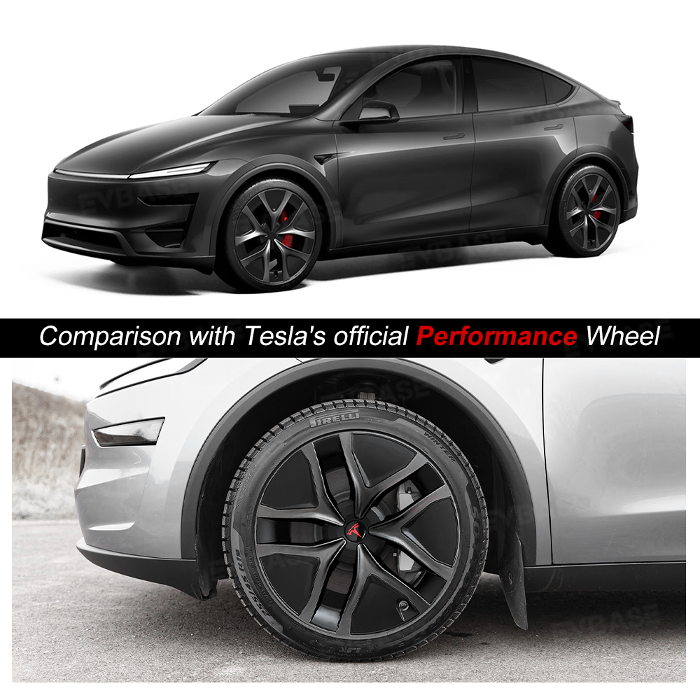 Model Y Juniper Wheel Covers 19 Inch Crossflow Wheels Hubcaps Inspired By Model Y Performance