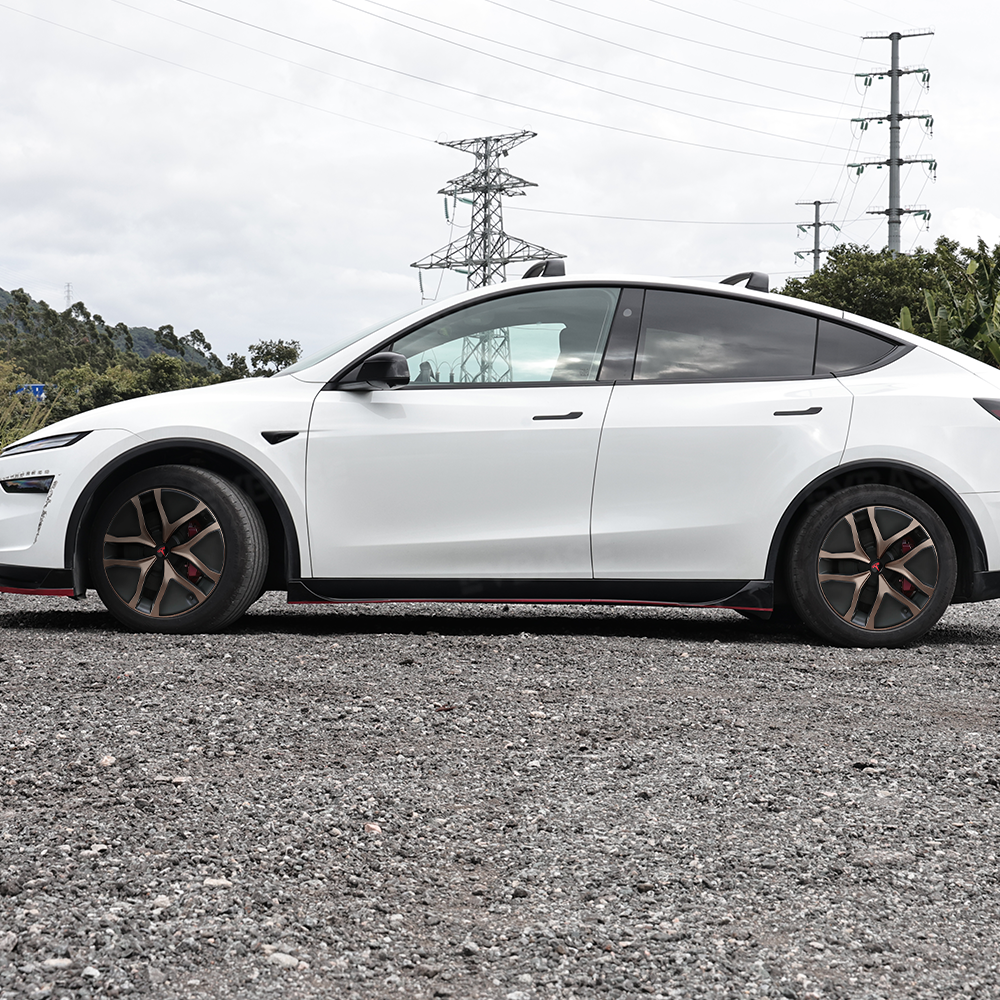 Model Y Juniper Wheel Covers 19 Inch Wheels Hubcaps Performance Look