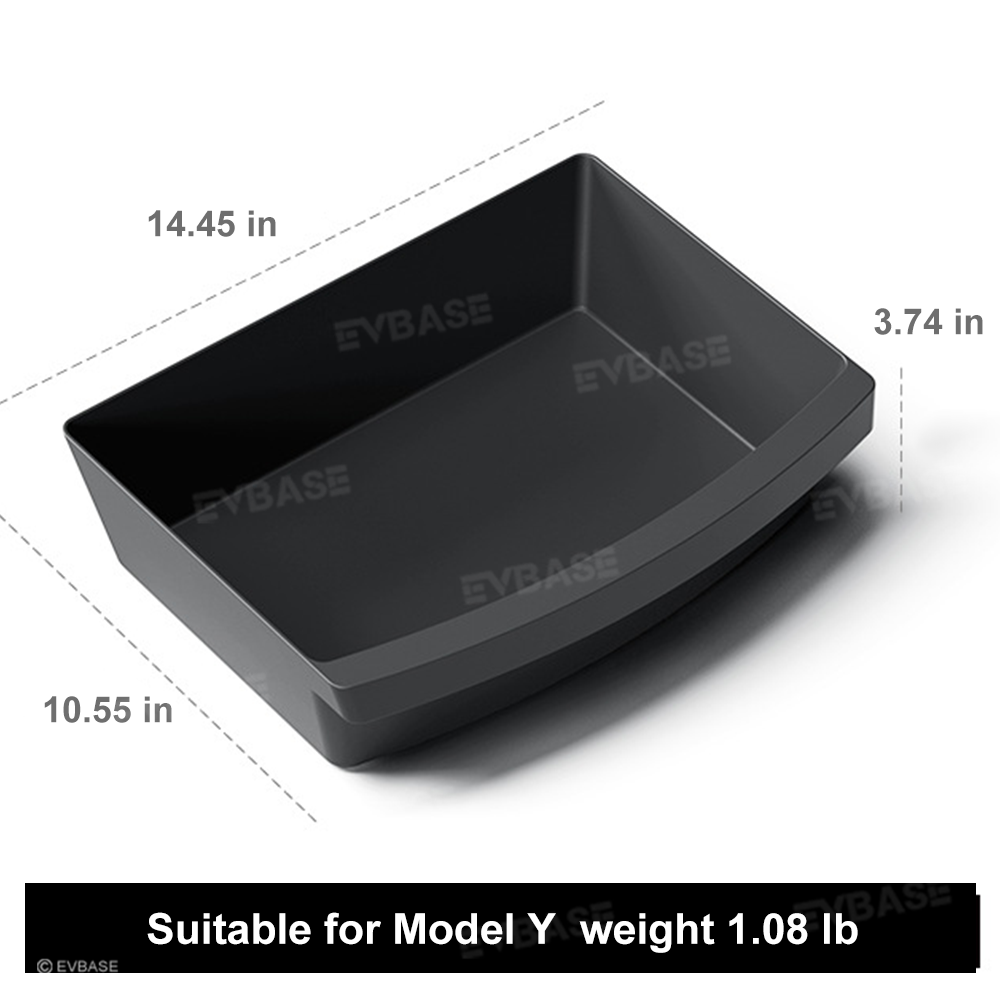 Model Y/ Y Juniper Under Seat Storage Box for Tesla Hidden TPE Organizer Tray