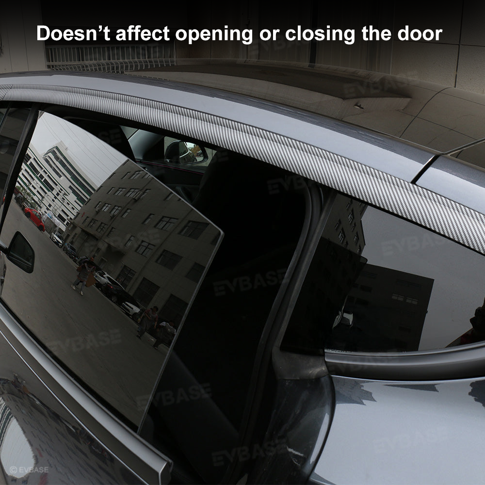 Model Y/ Y Juniper Rain Guards Side Window Visors ABS Wind Deflectors for Tesla