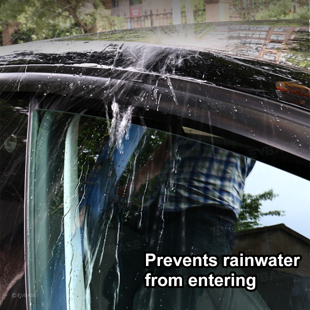 Model Y/ Y Juniper Rain Guards Side Window Visors ABS Wind Deflectors for Tesla