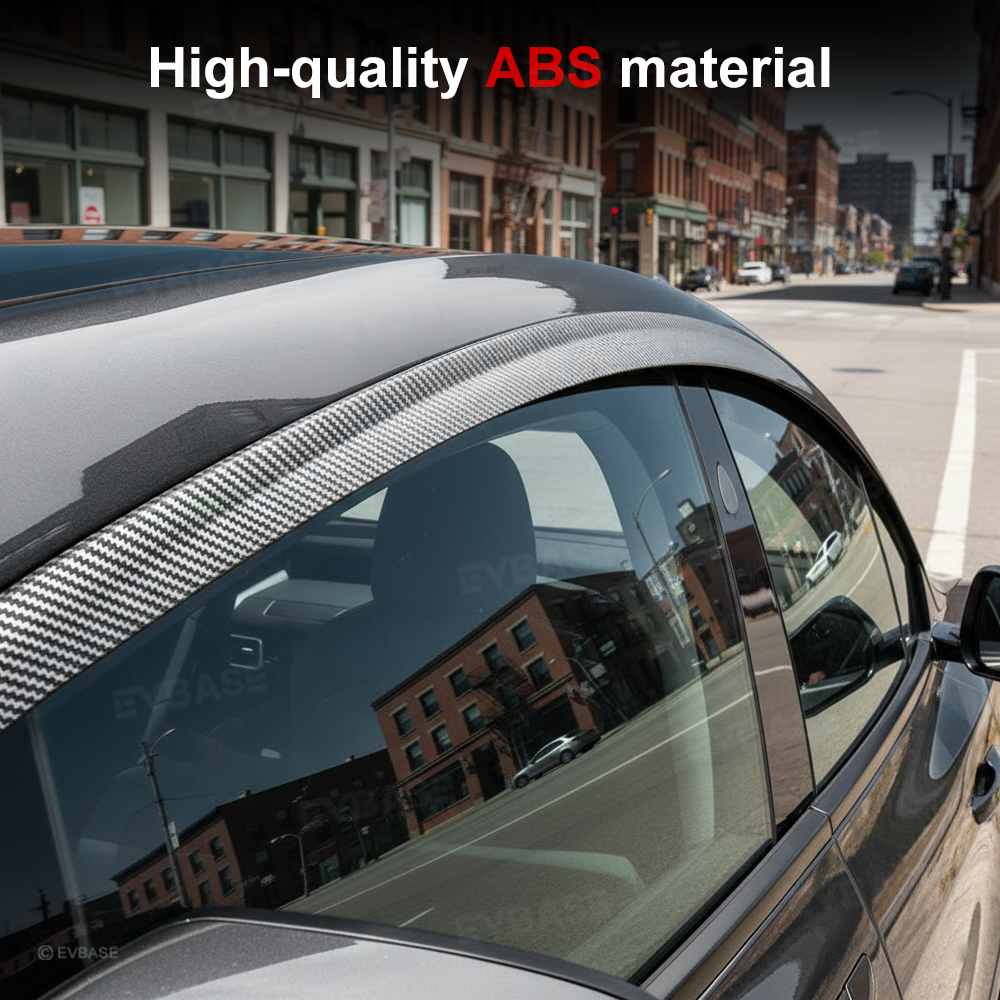 Model Y/ Y Juniper Rain Guards Side Window Visors ABS Wind Deflectors for Tesla