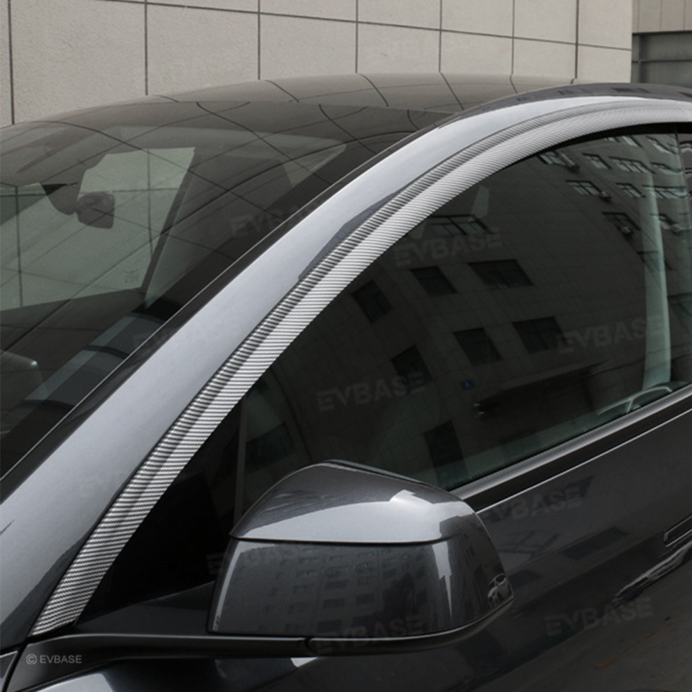 Model Y/ Y Juniper Rain Guards Side Window Visors ABS Wind Deflectors for Tesla