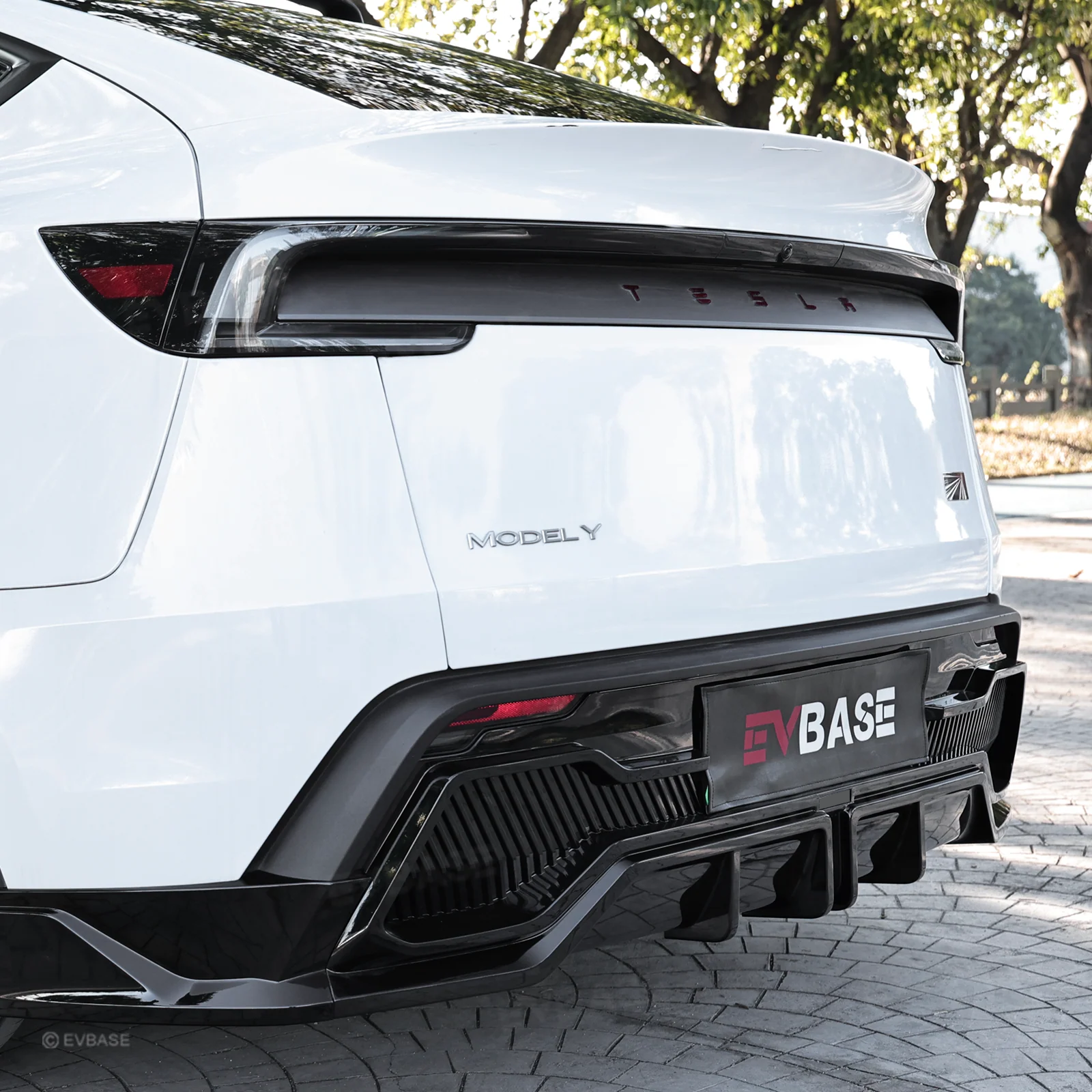 Model Y Juniper Rear Diffuser Aerodynamic Rear Bumper Diffuser Lip Extension Splitter