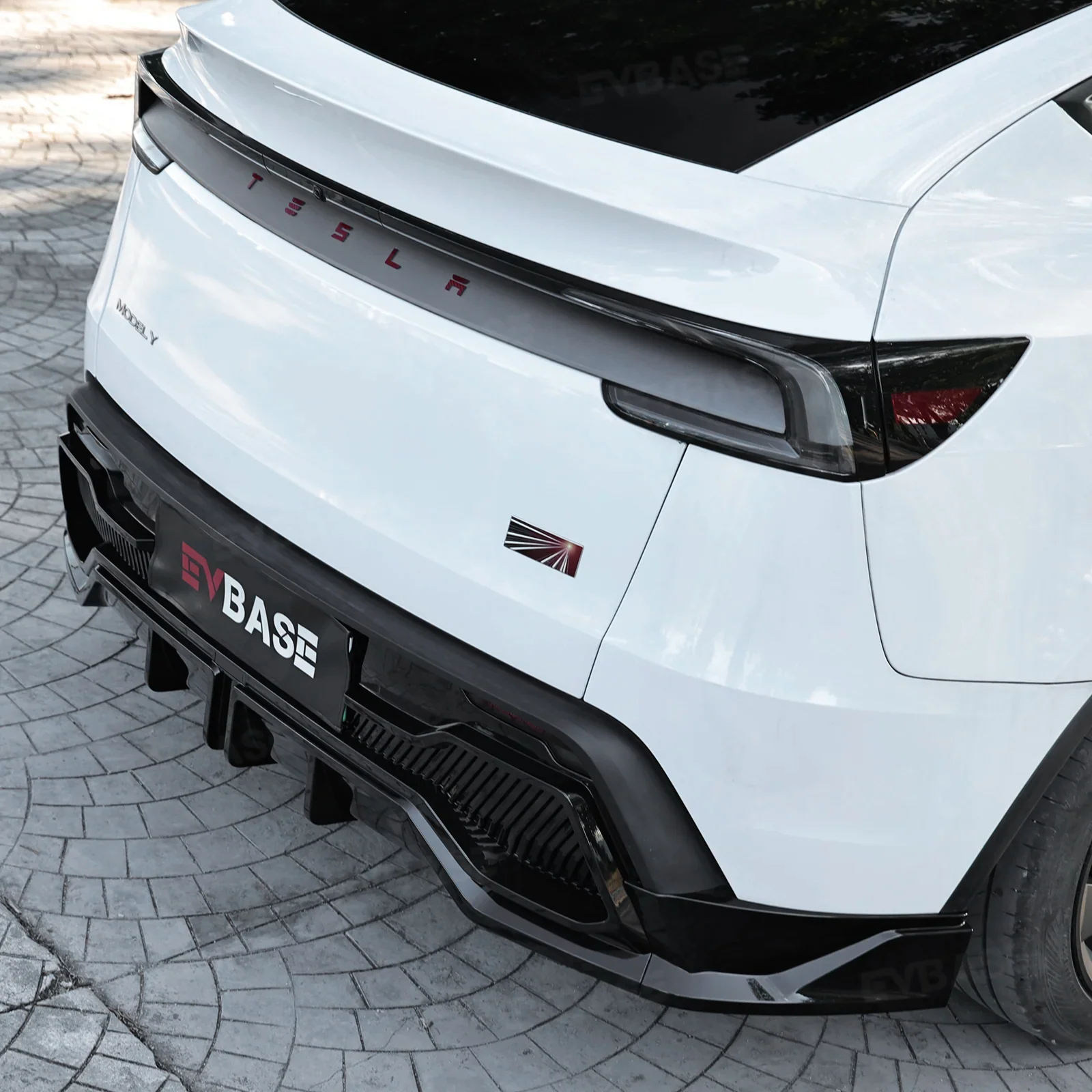 Model Y Juniper Rear Diffuser Aerodynamic Rear Bumper Diffuser Lip Extension Splitter