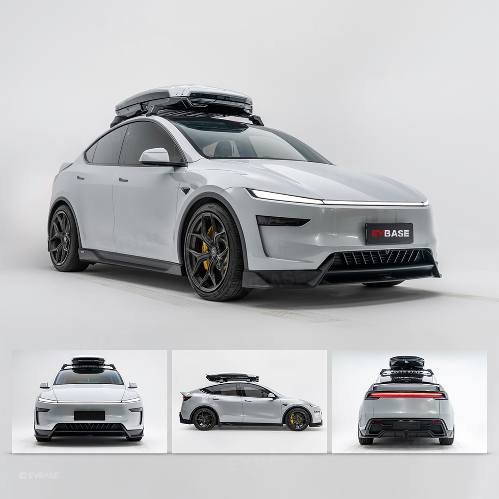 Model Y Juniper Body Kit Performance Style Front Lip & Side Skirts & Rear Diffuser for Tesla