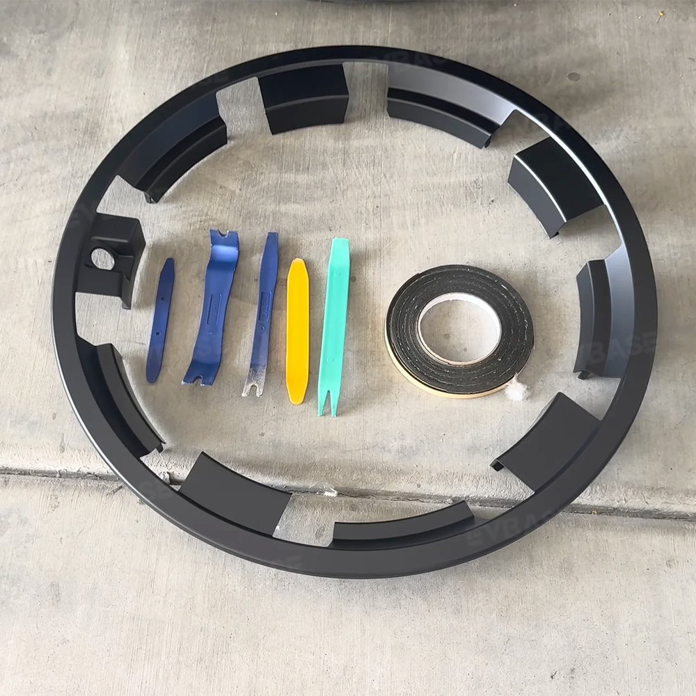 Model Y Juniper Performance Wheel Rim Protector & Wheel Center Caps Kit & Lug Nut Covers for Tesla 21" Arachnid 2.0 Wheels