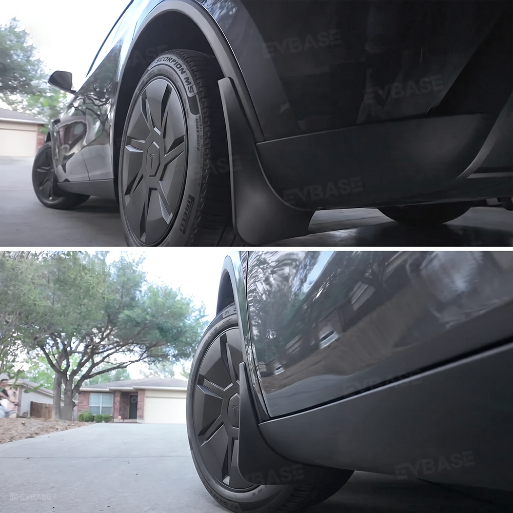 Model Y Juniper Standard Mud Flaps Front & Rear No-Drilling Splash Guards