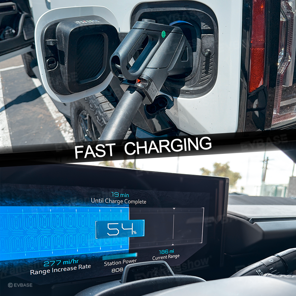 NACS to CCS1 Adapter with Extension Cable Max 250A/1000V Fast Charge CCS1 EVs at Tesla Superchargers