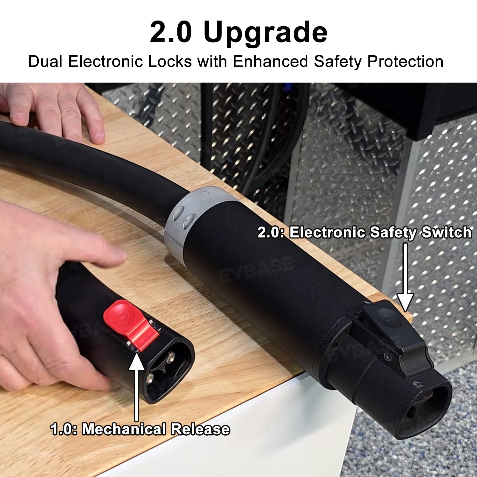 NACS to CCS1 Adapter with Extension Cable Max 350A/1000V Fast Charge CCS1 EVs at Tesla Superchargers