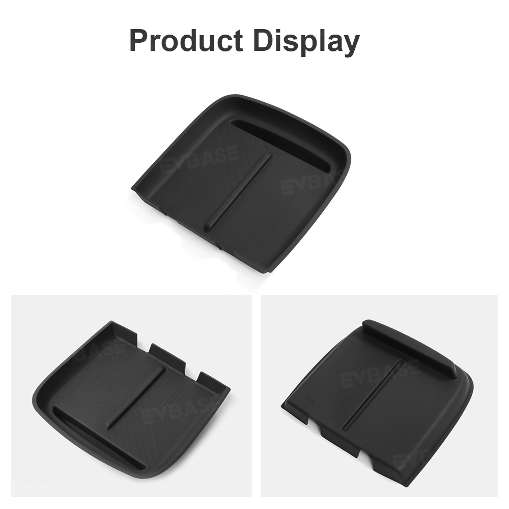 Center Console Wireless Charging Pad for Rivian R1S/R1T Silicone Charger Liner