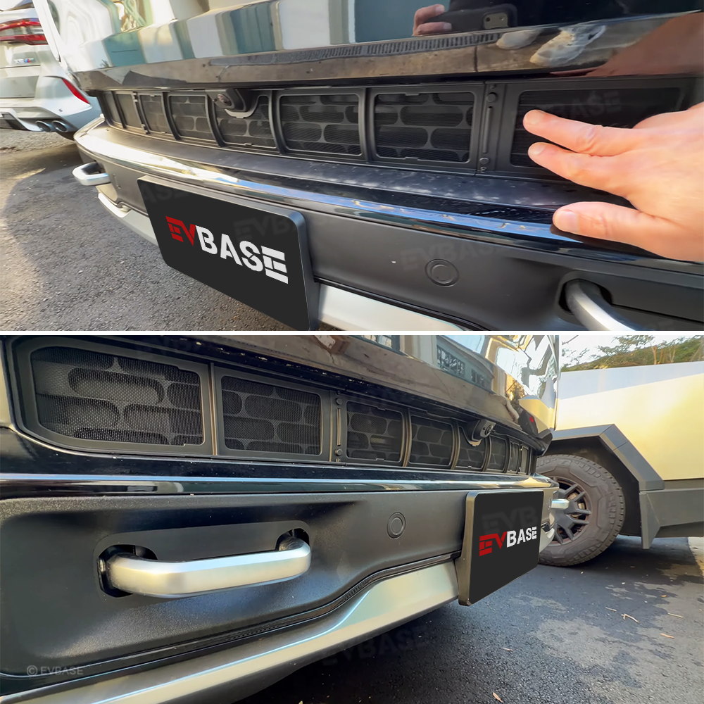 Grille Mesh Insert for Rivian R1T/ R1S Radiator Protective Mesh Grille Panel Bug & Debris Protector