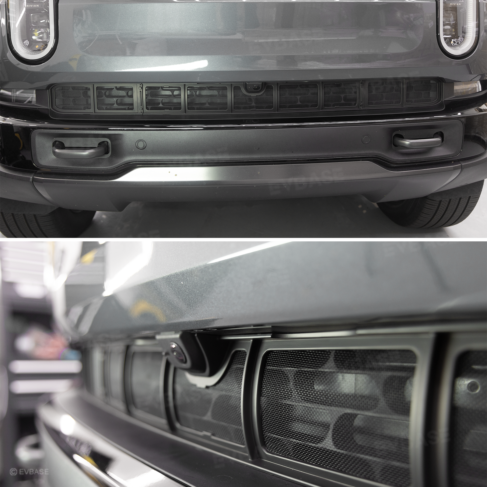 Grille Mesh Insert for Rivian R1T/ R1S Radiator Protective Mesh Grille Panel Bug & Debris Protector