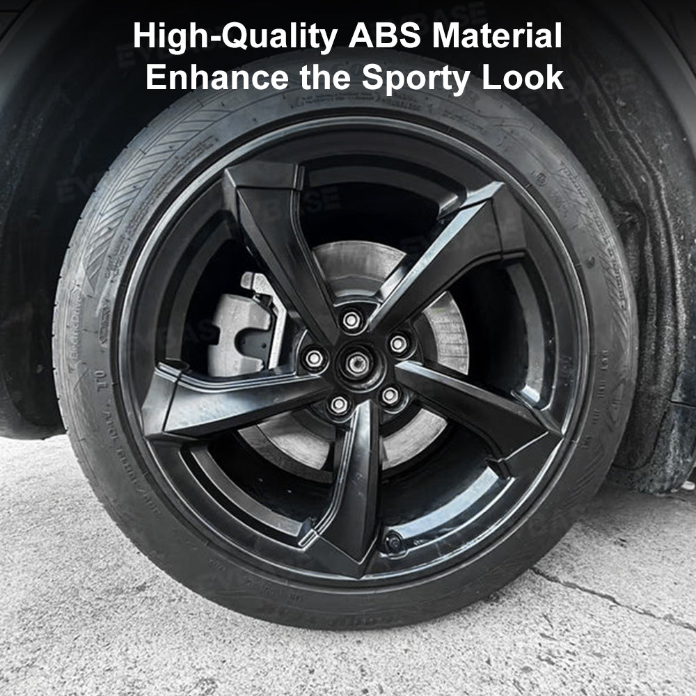 Rim Protector for Tesla Model Y Juniper 19" Crossflow Wheels Rim Case Center Hub Caps