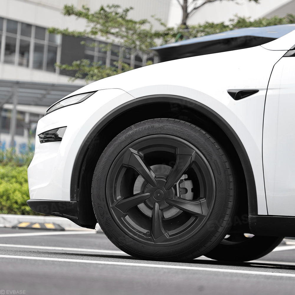 Rim Protector for Tesla Model Y Juniper 19" Crossflow Wheels Rim Case Center Hub Caps