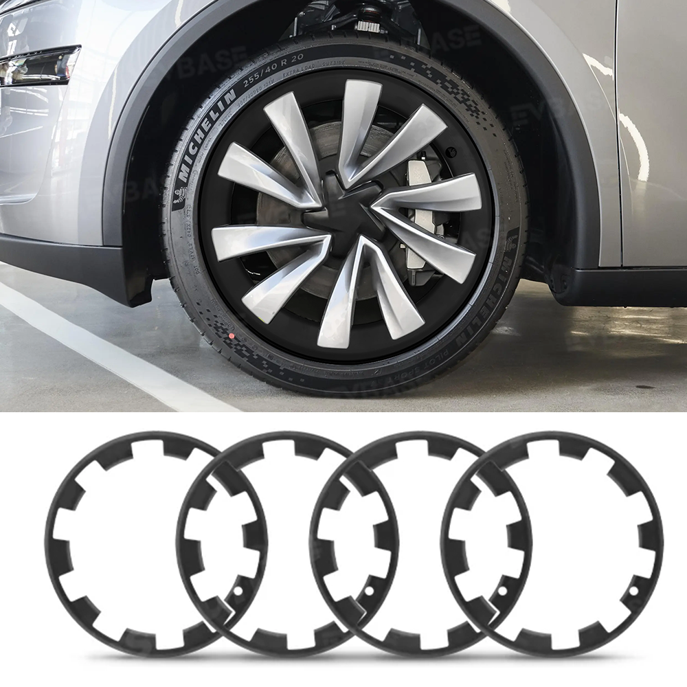 Rim Protector for Tesla Model Y Juniper 20'' Helix 2.0 Wheels All-in-one Rimcase Exterior Protective Trims