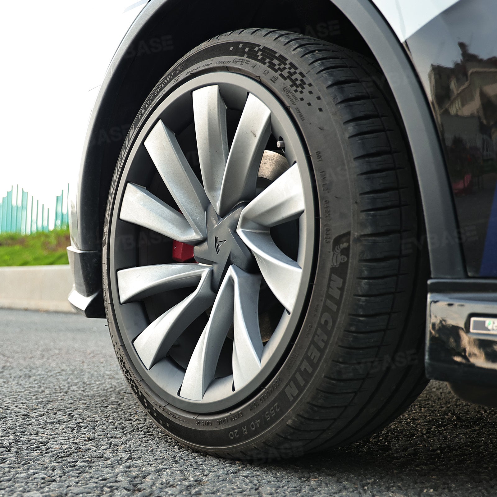 Rim Protector for Tesla Model Y Juniper 20'' Helix 2.0 Wheels All-in-one Rimcase Exterior Protective Trims