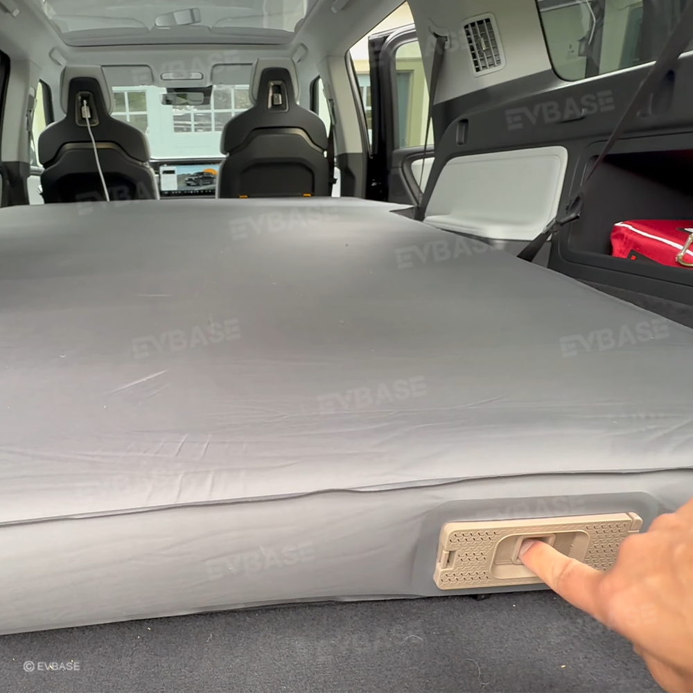 Camping Mattress for R1S Inflatable Air Bed Backseat Rear Trunk Travel Accessories Gear for Rivian