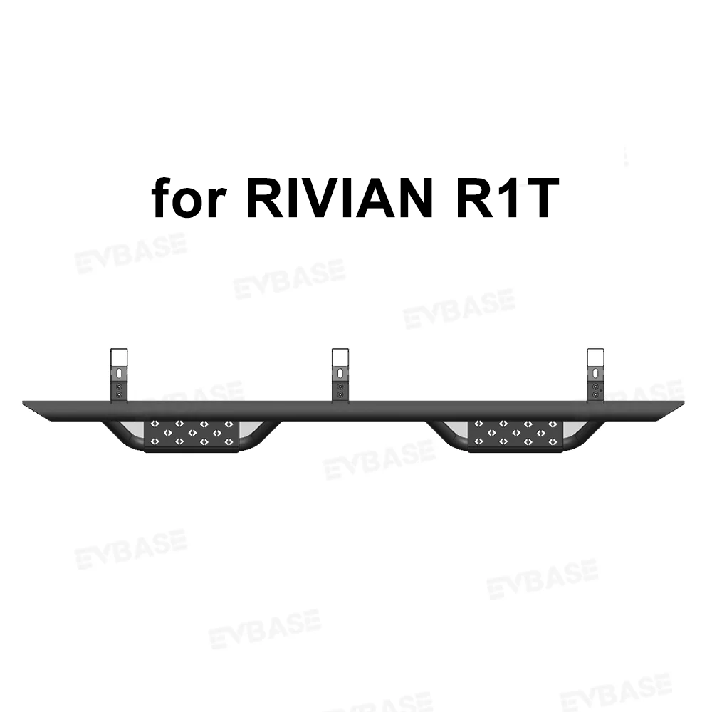 R1T/R1S Running Boards Nerf Bars Tubular Style Side Steps 2.0 for Rivian