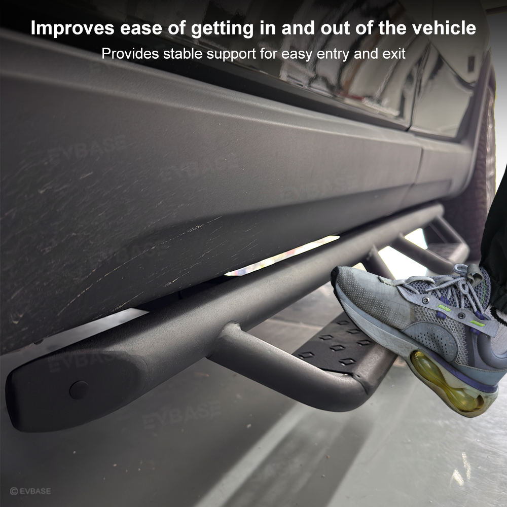 R1T/R1S Running Boards Nerf Bars Tubular Style Side Steps 2.0 for Rivian
