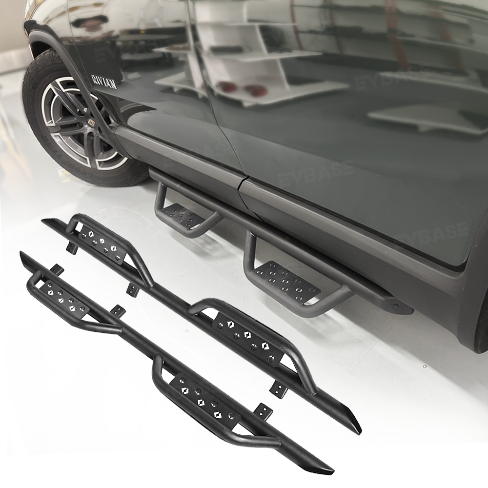 R1T/R1S Running Boards Nerf Bars Tubular Style Side Steps 2.0 for Rivian