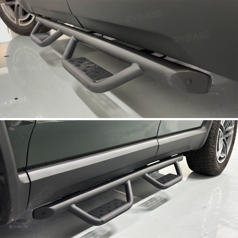 R1T/R1S Running Boards Nerf Bars Tubular Style Side Steps 2.0 for Rivian