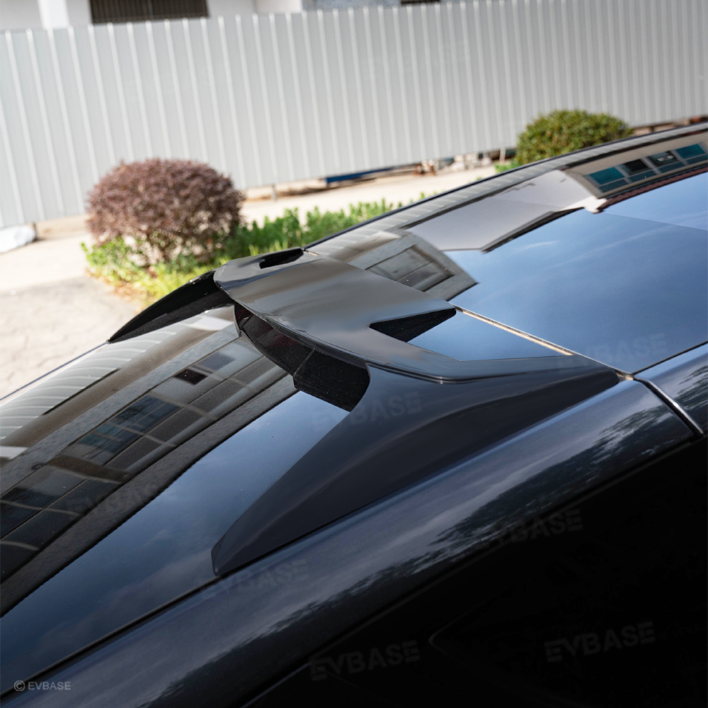 Roof Spoiler Wing ABS Rear Window Spoiler for Tesla Model Y Juniper