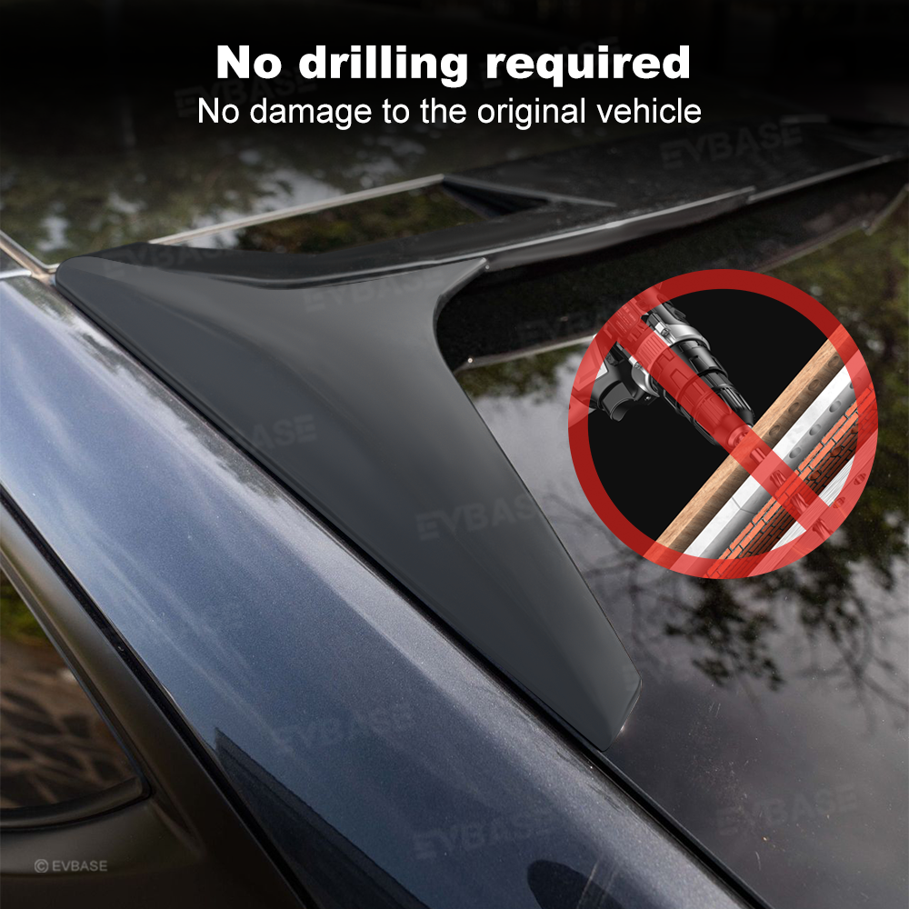Roof Spoiler Wing ABS Rear Window Spoiler for Tesla Model Y Juniper