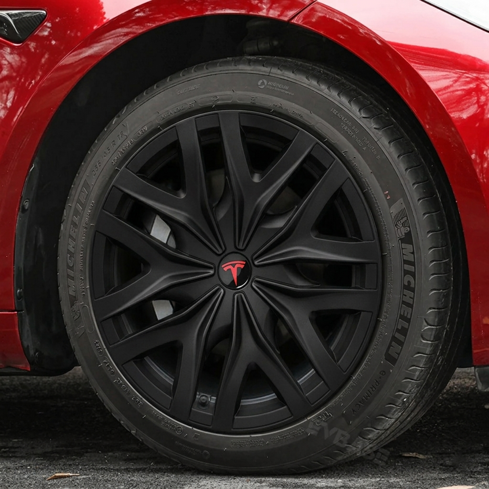 Model 3 Highland Wheel Covers 18" Photon Wheels Hubcaps Inspired By Model Y Performance