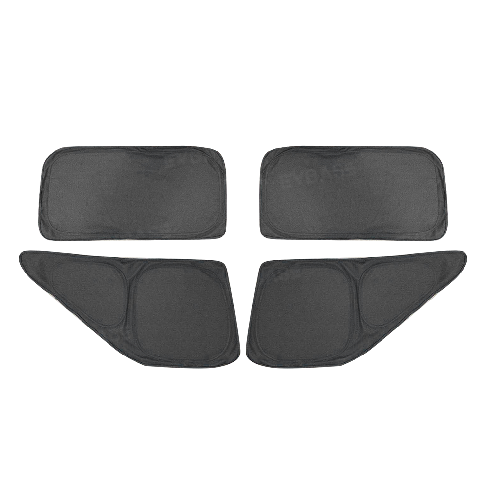 Side Window Sunshade for Rivian R1S Reflective Foldable Sun Visor Protector Blocks UV Rays