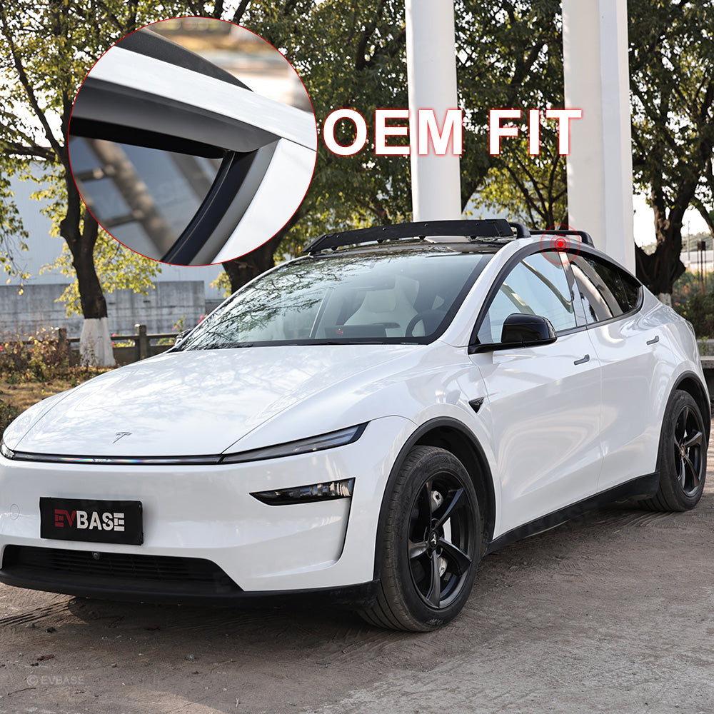 Model Y/ Y Juniper Rain Guards Side Window Visors ABS Wind Deflectors for Tesla
