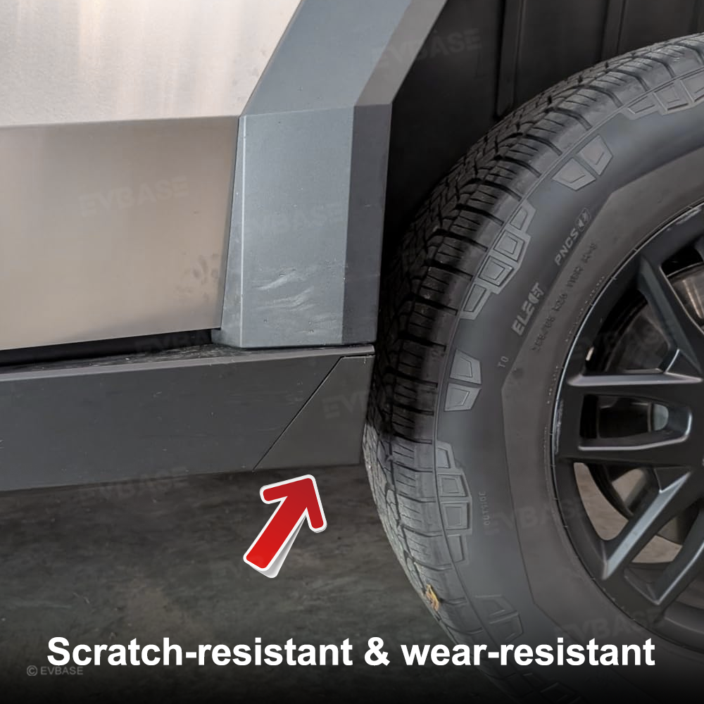 Cybertruck Wheel Fairing Delete Covers Off-Road Protection Mud Flaps No Drilling Splash Guards
