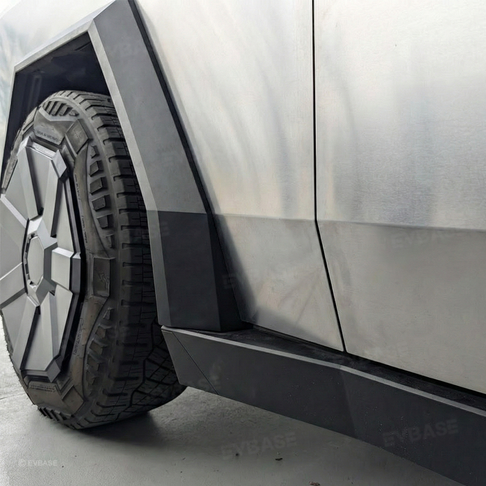 Cybertruck Wheel Fairing Delete Covers Off-Road Protection Mud Flaps No Drilling Splash Guards