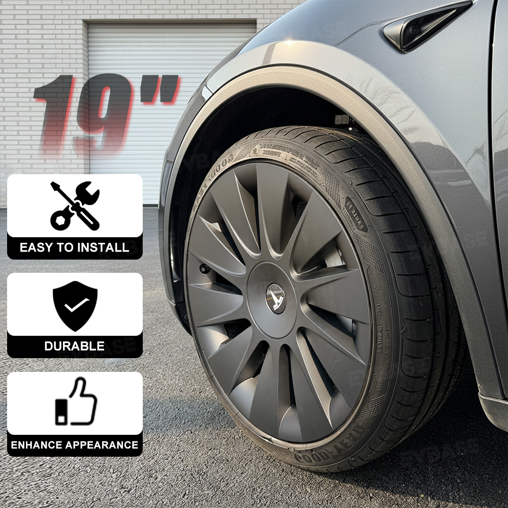 Model Y Juniper 19" Wheel Covers Induction Style Aero Hubcaps for Tesla