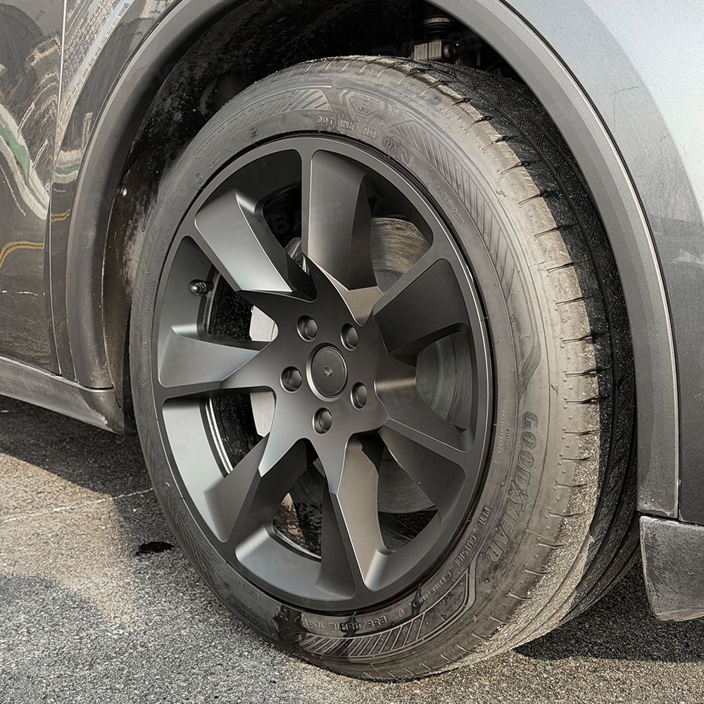 EVBASE Wheel Covers for Tesla Model Y 19" Wheels Aero Performance Style Hubcaps