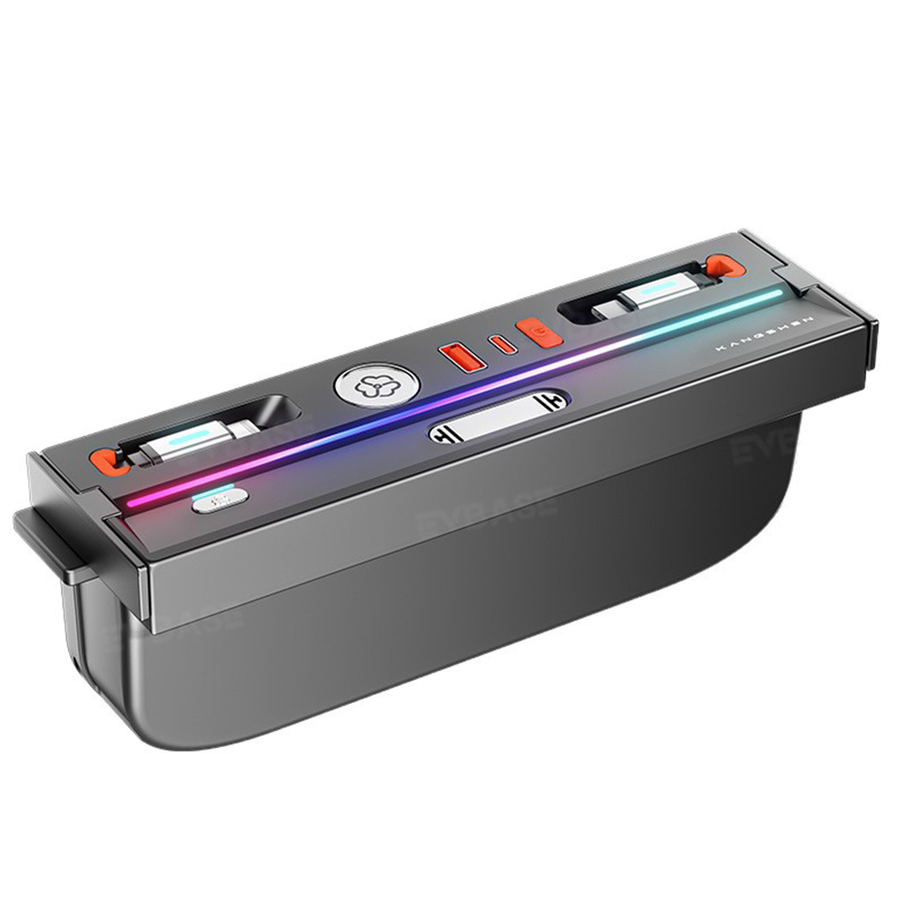 Model Y Juniper/ 3 Highland Center Console USB Hub Docking Station with Retractable Charging Cables & Aromatherapy & Ambient LED Lighting