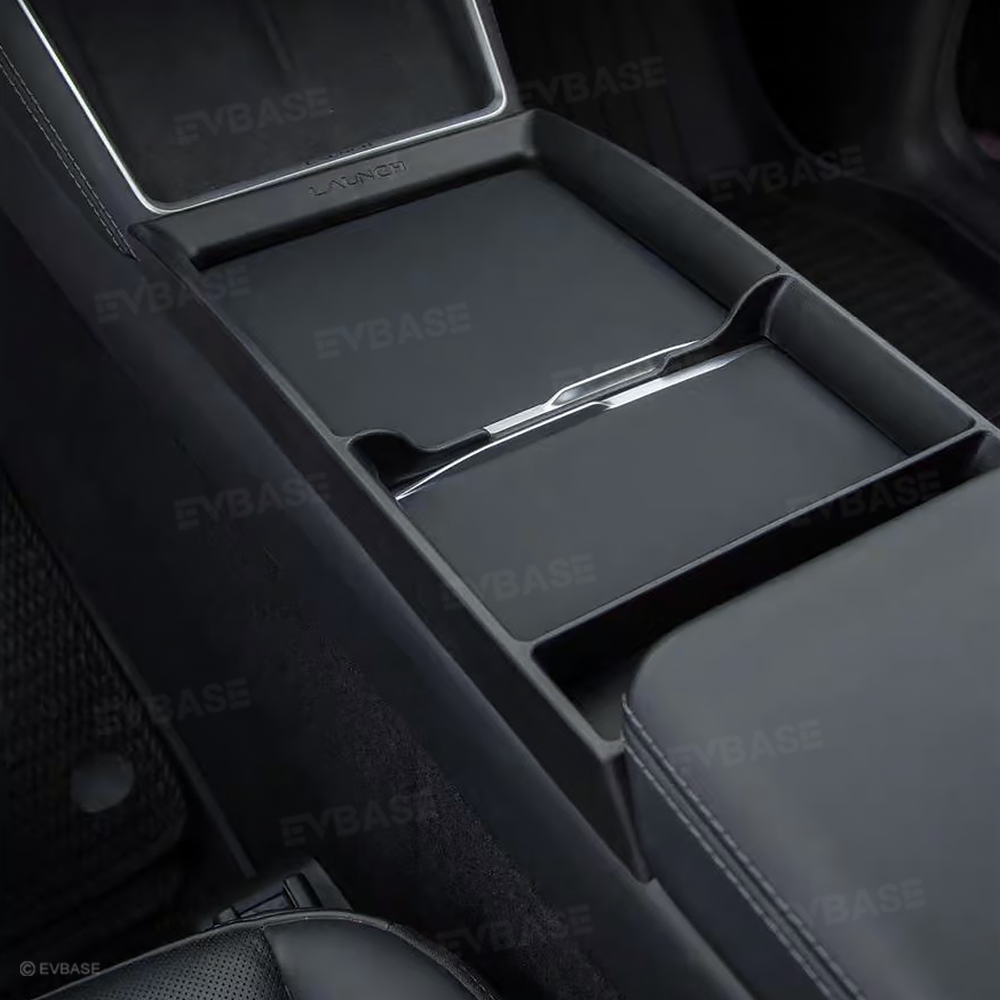 Model Y Juniper/ 3 Highland Center Console Tray TPE Organizer