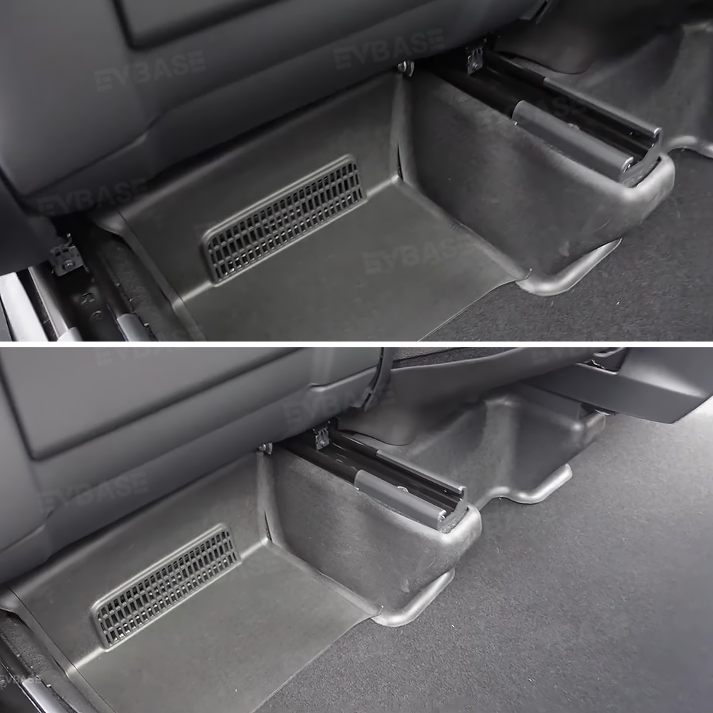 Model Y Juniper Seat Slide Rail Anti-Kick Guard Under-Seat Full Coverage Protector Pad for Tesla
