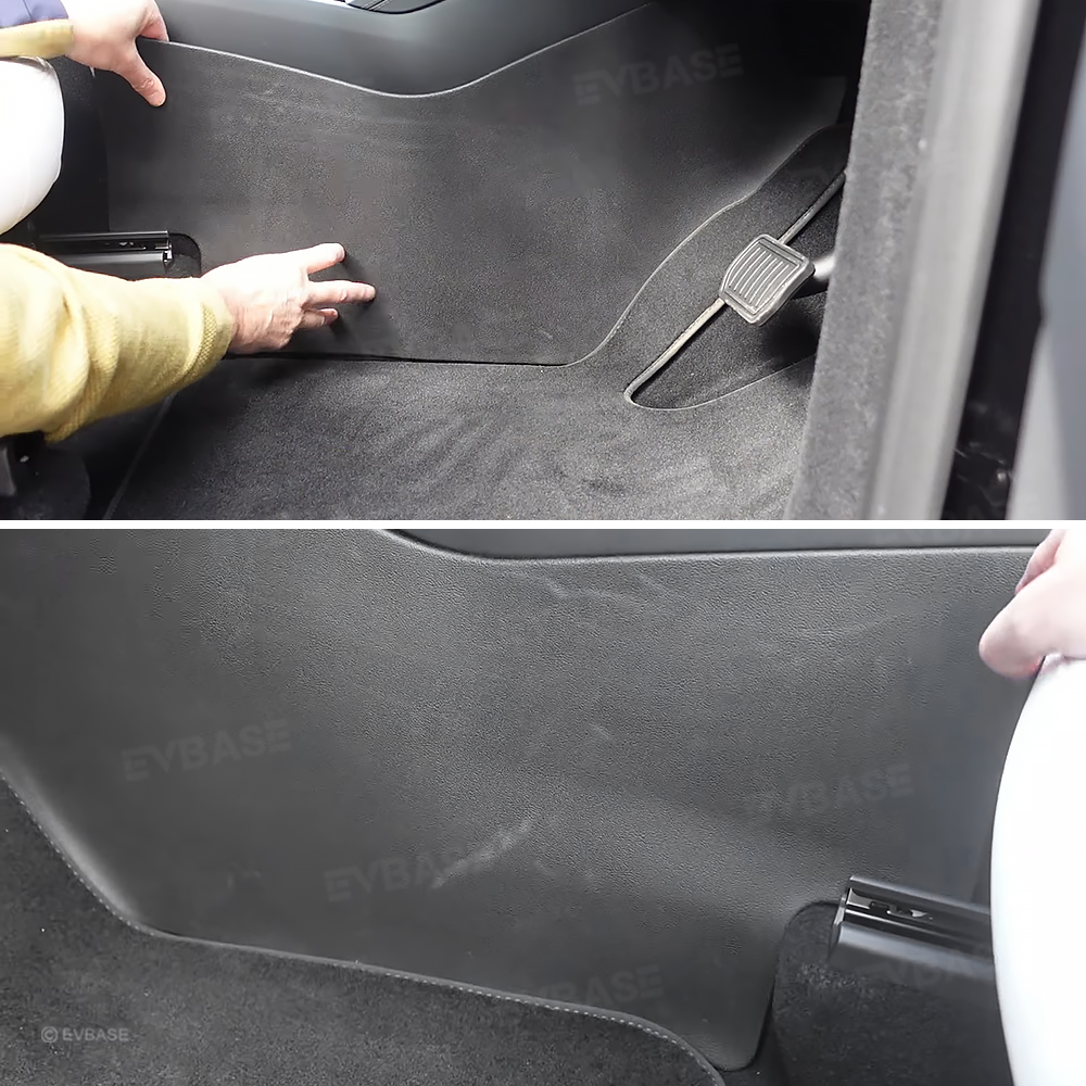 Model Y Juniper Interior Protection Covers Center Console Side & Rear Center Console Lower Protection Mats & Rear Trunk Side Protectors & Seat Slide Rail Anti-Kick Guard for Tesla