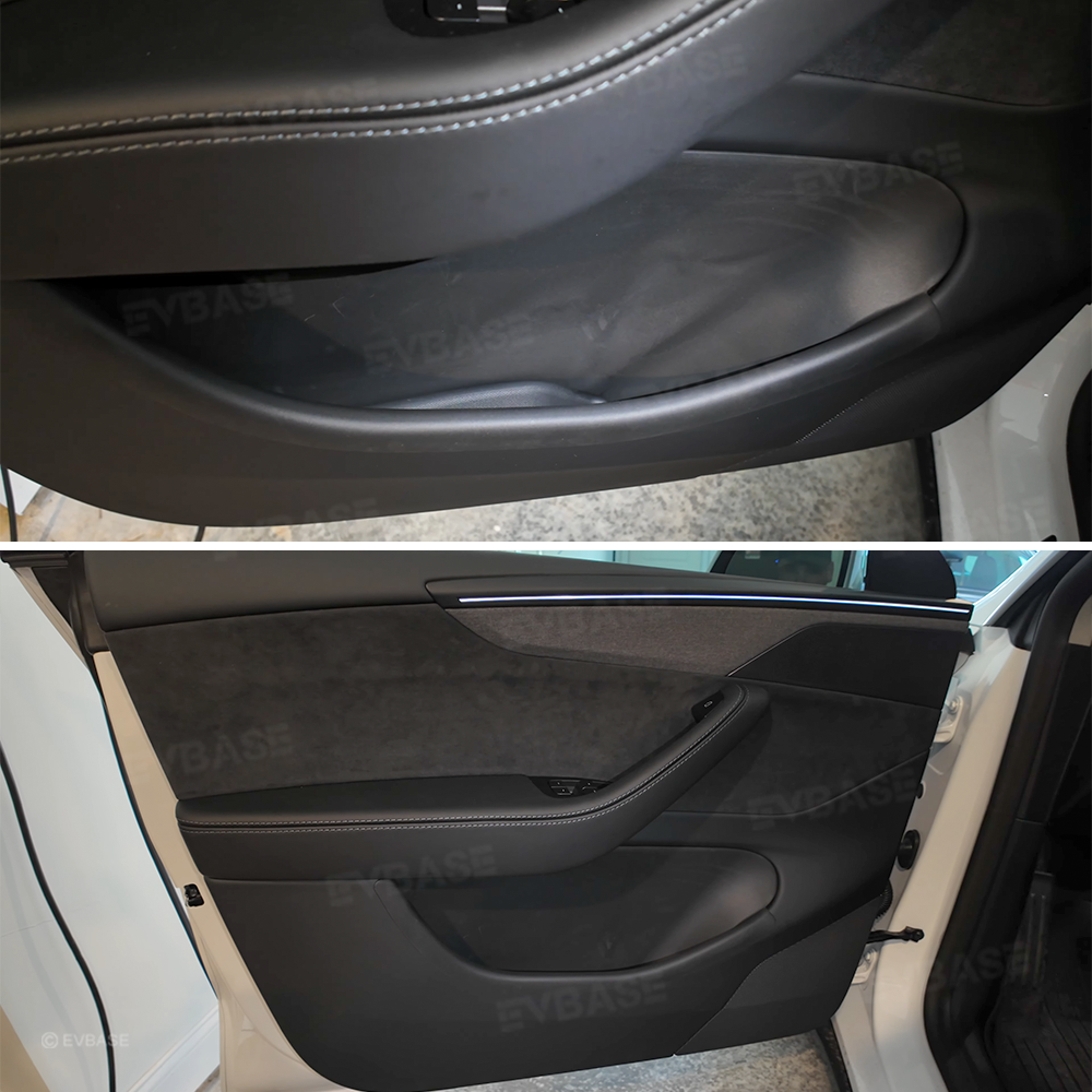 Side Door Storage Box for Model Y Juniper TPE Door Organizer Tray