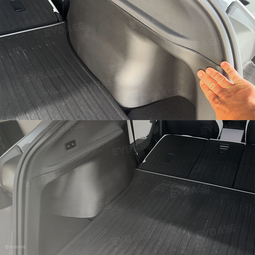 Model Y Juniper Rear Trunk Side Protectors TPE Interior Protection Covers for Tesla