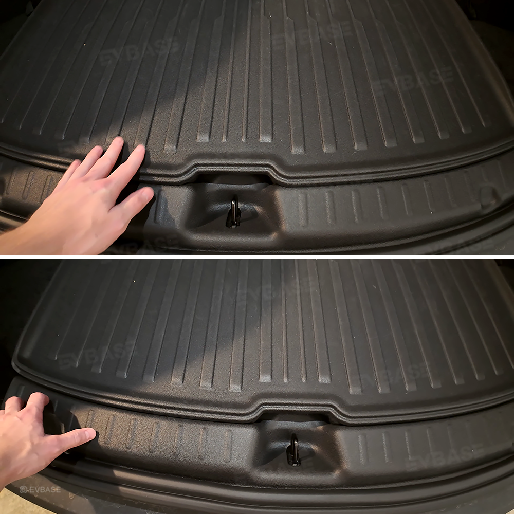 Model Y Juniper Rear Bumper Protector Anti-Scratch TPE Trunk Sill Protector Mat for Tesla