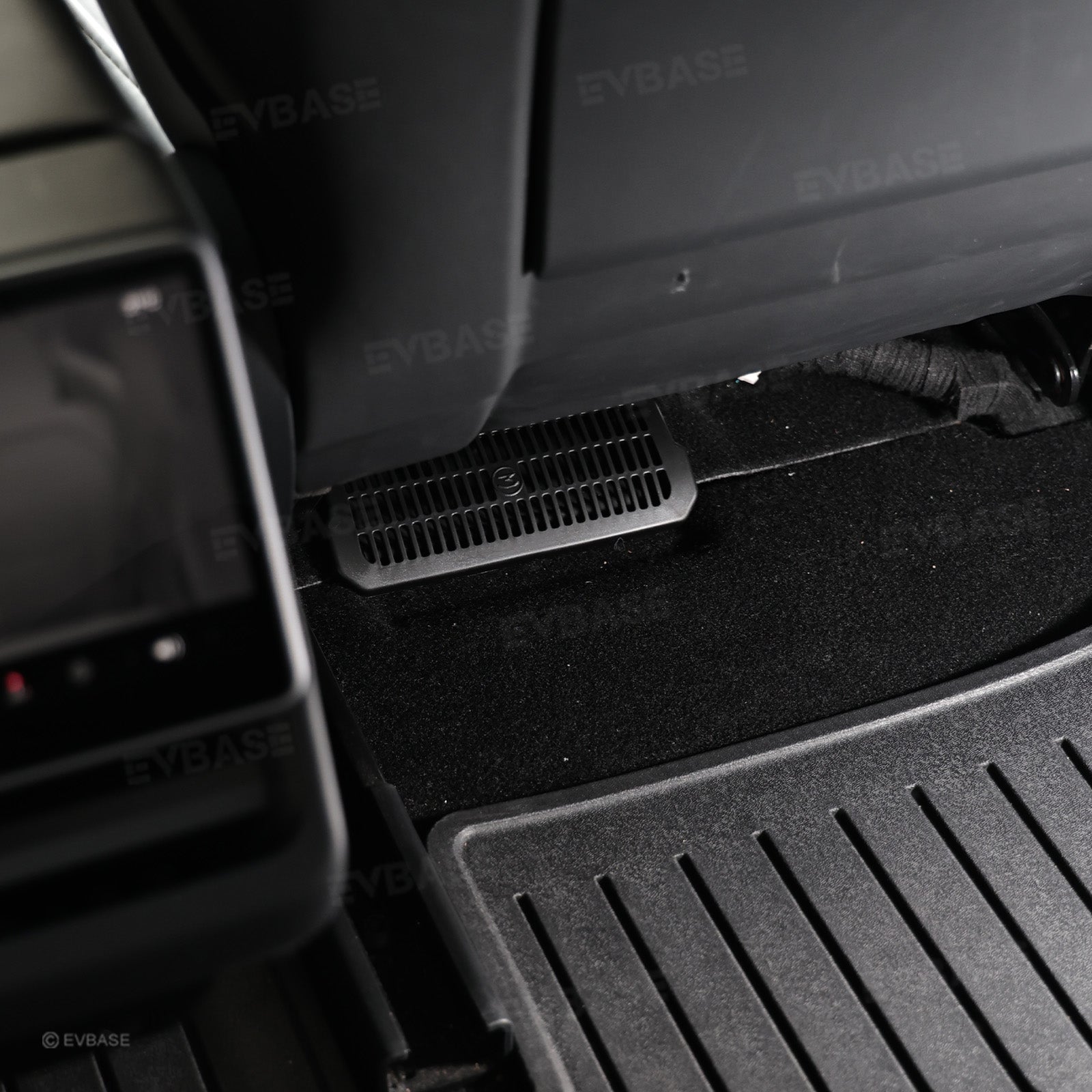 Model 3 Highland Radiator Grille Mesh Insert & Air Intake Vent Cover & Under-Seat Air Vent Cover Backseat Air Flow Outlet Protector