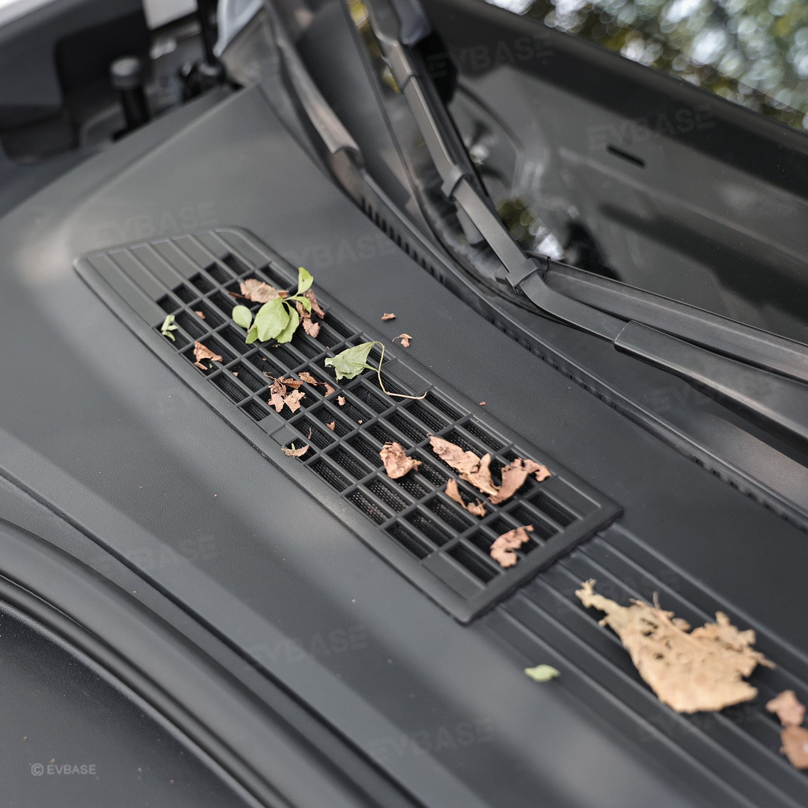 Model 3 Highland Radiator Grille Mesh Insert & Air Intake Vent Cover & Under-Seat Air Vent Cover Backseat Air Flow Outlet Protector