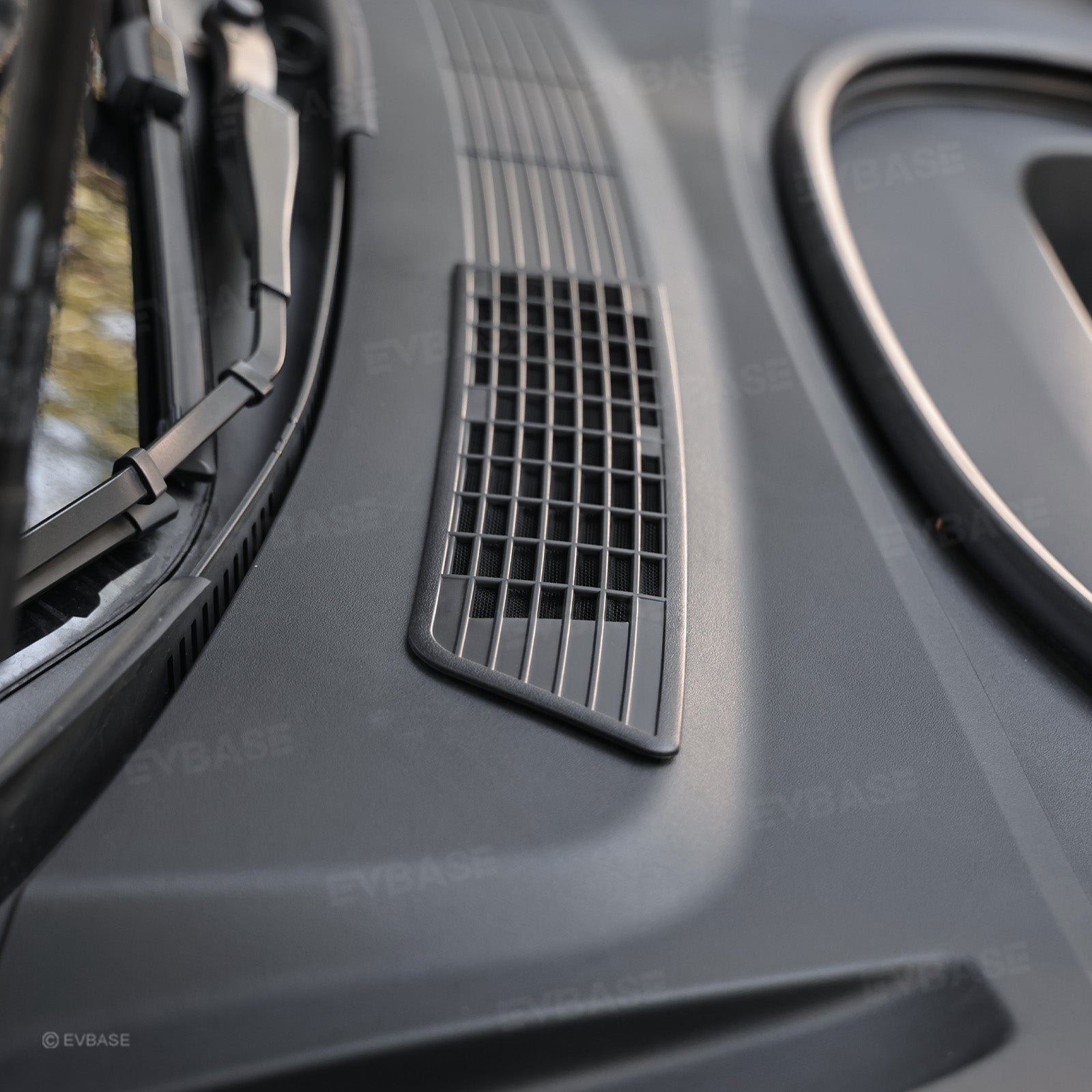 Model 3 Highland Radiator Grille Mesh Insert & Air Intake Vent Cover & Under-Seat Air Vent Cover Backseat Air Flow Outlet Protector