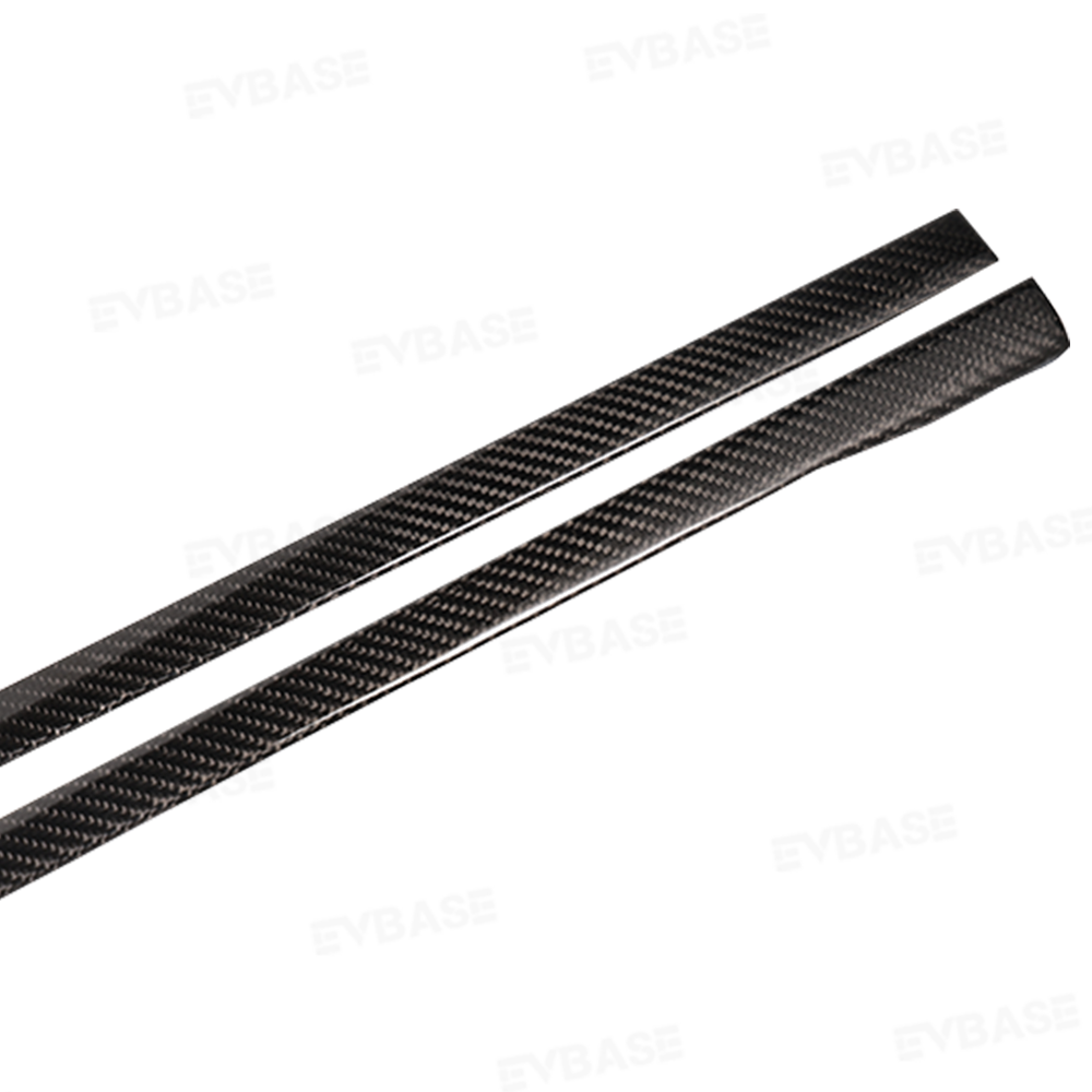Cybertruck Window Molding Real Carbon Fiber Exterior Window Trim Overlays