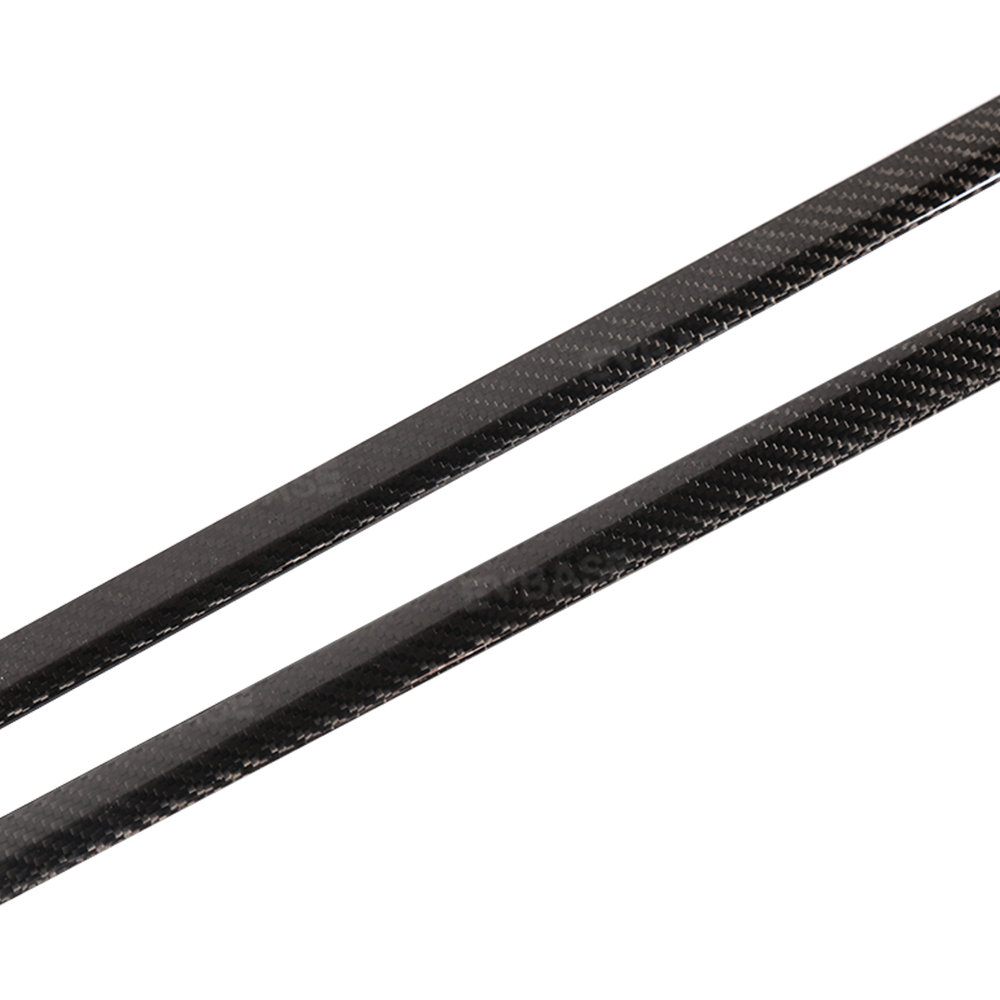 Cybertruck Window Molding Real Carbon Fiber Exterior Window Trim Overlays