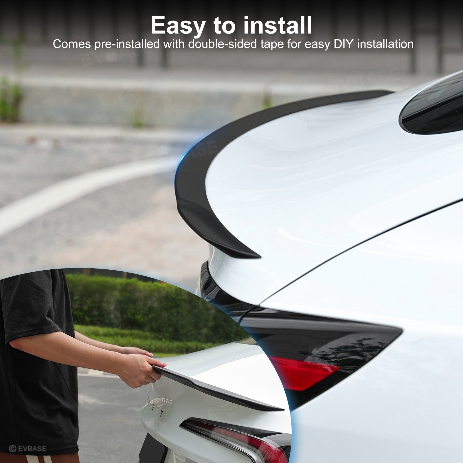 Tesla Model 3 Highland Spoiler Wing Performance OEM Style ABS Rear Trunk Lid Splitter