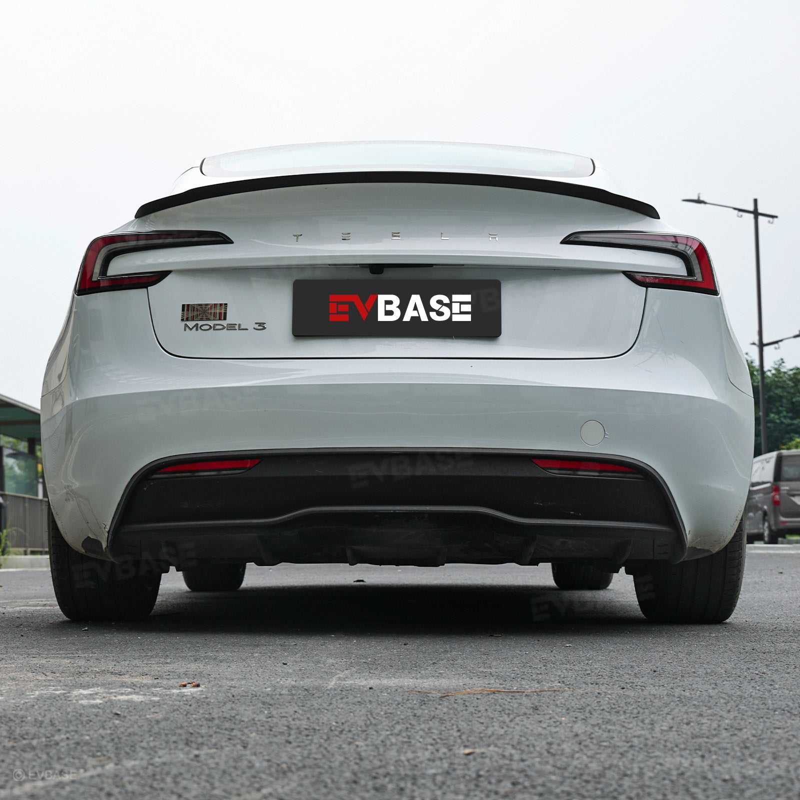 Tesla Model 3 Highland Spoiler Wing Performance OEM Style ABS Rear Trunk Lid Splitter