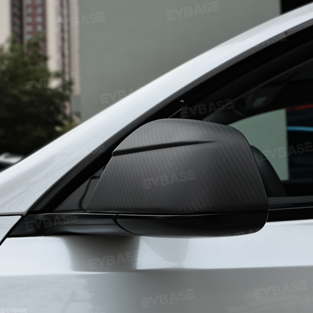 Model Y/Y Juniper & Model 3 /3 Highland Side Mirror Covers Real Carbon Fiber Side View Mirror Overlays Exterior Mods